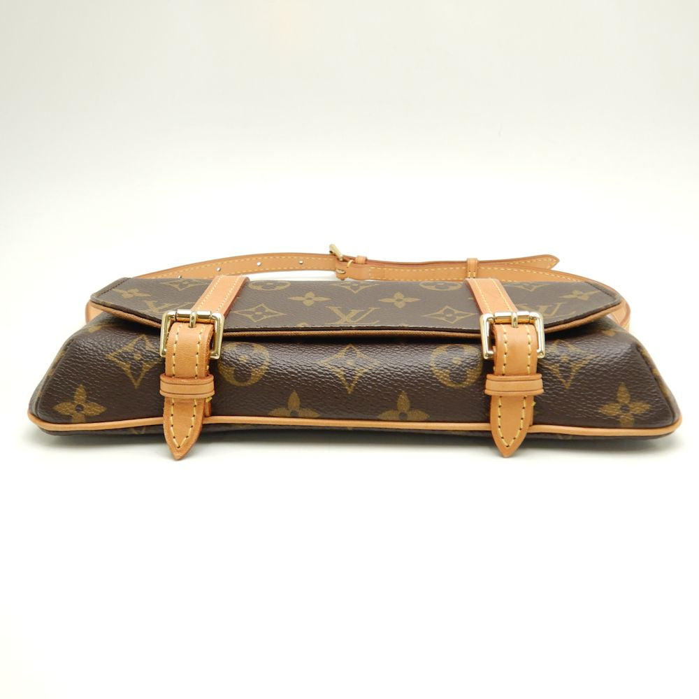 Louis Vuitton Monogram Pochette Marrell Brown Waist Bag