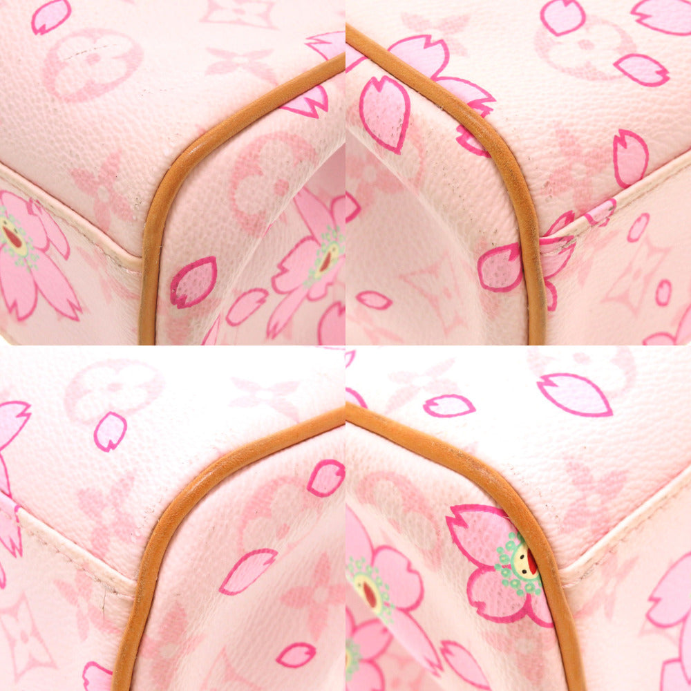 Louis Vuitton Monogram Cherry Blossom Sack Retro PM Pink