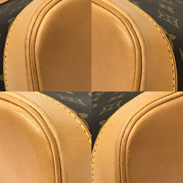 Louis Vuitton Alma Monogram Handbag Brown