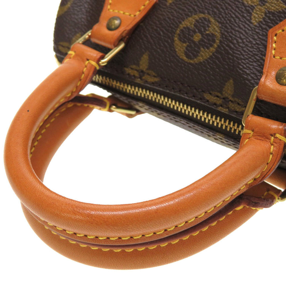 Louis Vuitton Monogram Mini Speedy 2Way Handbag Bag