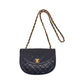 Chanel Mini Matelasse Chain Lambskin Black