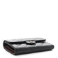 Caviar Quilted Medium Flap Wallet Black