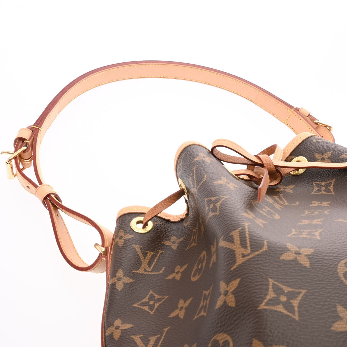Louis Vuitton Monogram Noe Brown Canvas Shoulder Bag