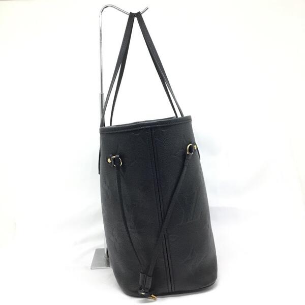 Louis Vuitton Neverfull MM Tote Bag Monogram Implant Black
