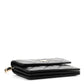 Chanel Lambskin Quilted My Chanel Lady Card Holder On Chain Black