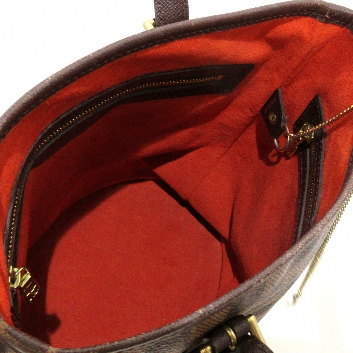 Louis Vuitton Marais Bucket Bag Ebene Damier Canvas