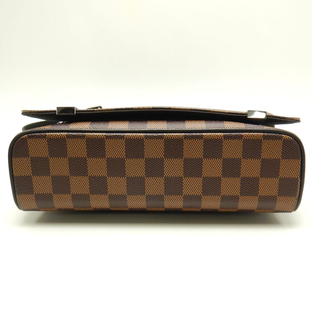 Louis Vuitton Damier Naviglio PM NM Ebene Diagonal Shoulder Brown