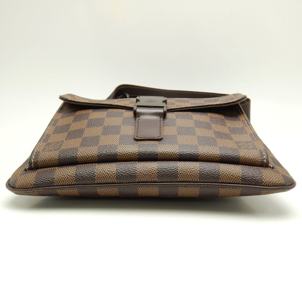 Louis Vuitton Damier Pochette Melville Ebene Diagonal Brown