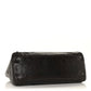 Glazed Caviar East West Modern Chain Tote Brown
