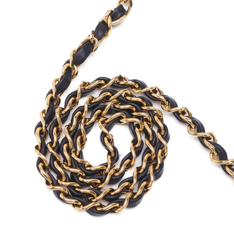 Chanel Matelasse Chain Shoulder Bag Lambskin Black