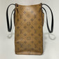 Louis Vuitton On The Go MM Giant Reverse Monogram Shoulder Bag
