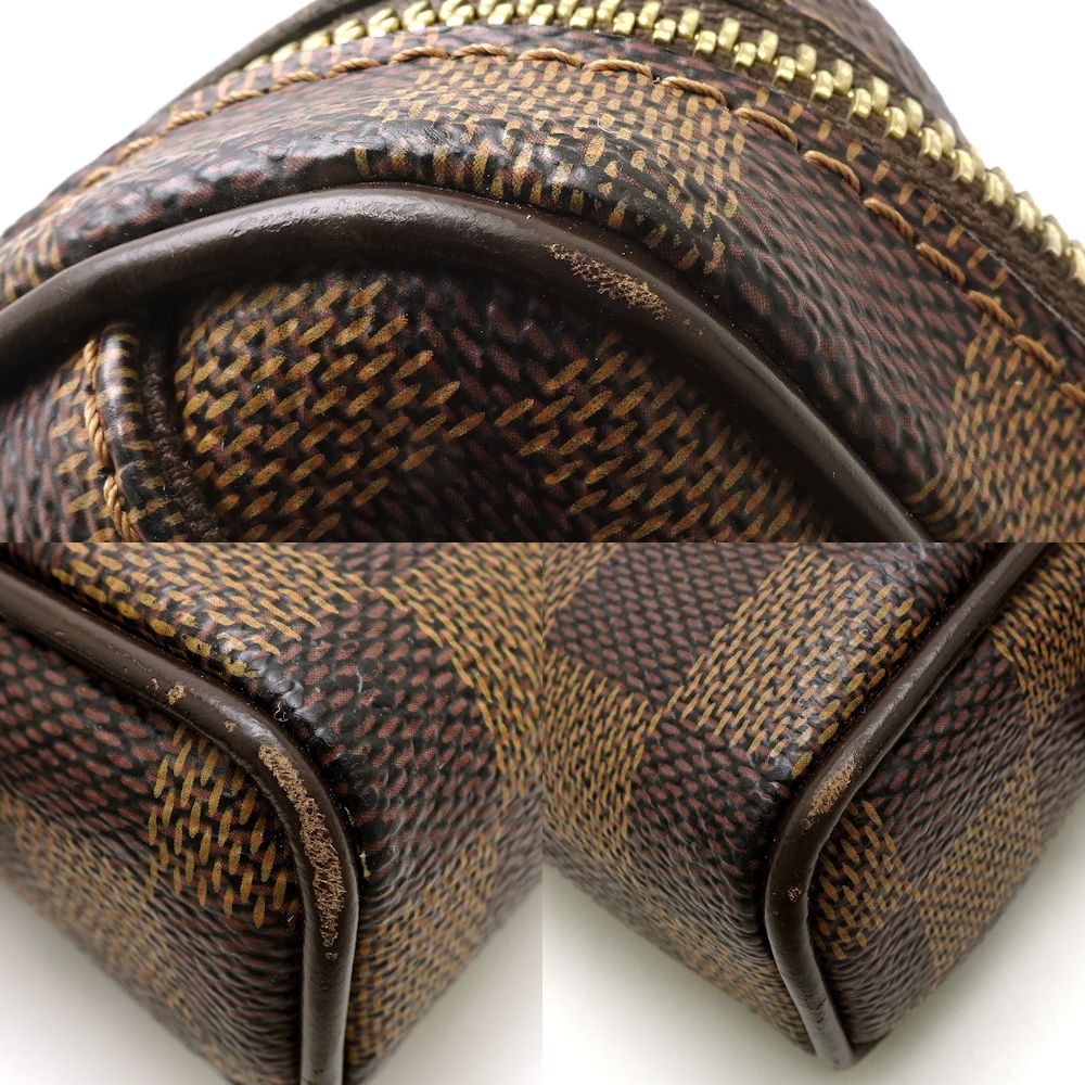 Louis Vuitton Damier Bum Bag Brooklyn Ebene Waist Bag Brown