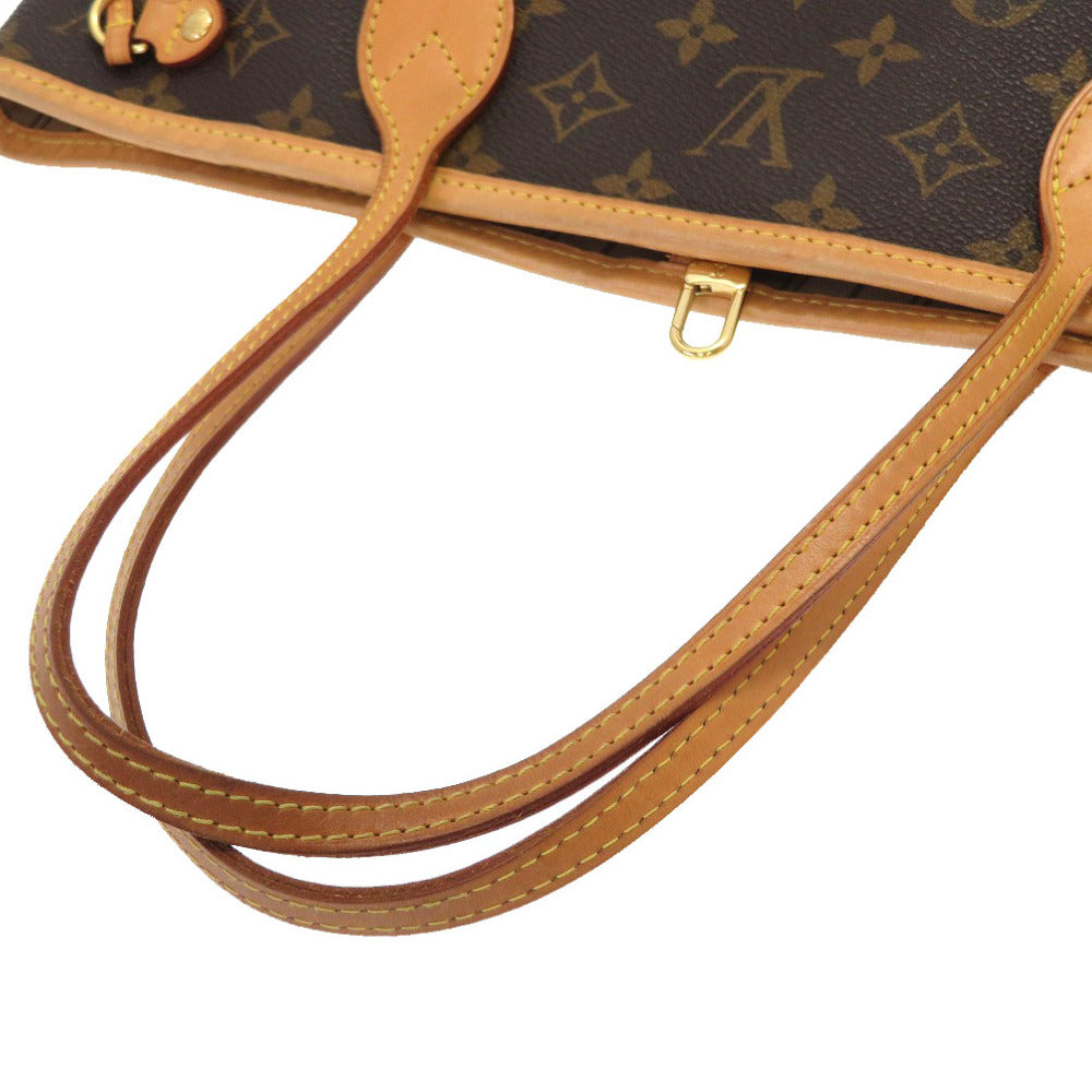 Louis Vuitton Monogram Neverfull PM Tote Bag Brown