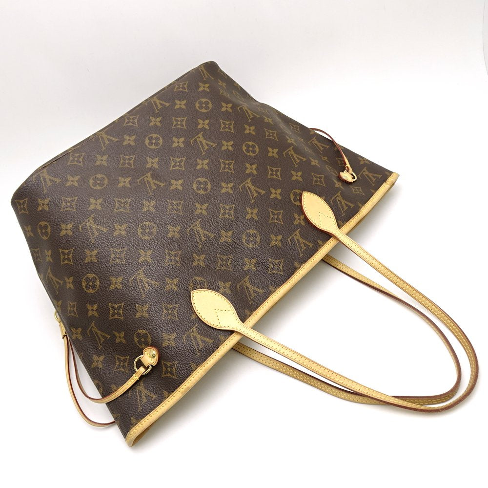 Louis Vuitton Monogram Neverfull MM Brown Tote Bag