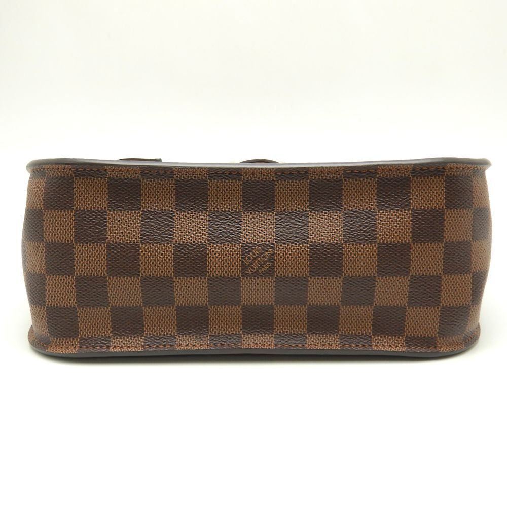 Louis Vuitton Damier Beaumarchais Ebene Venus Shoulder Bag Brown