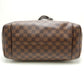 Louis Vuitton Damier Totally MM Ebene Shoulder Bag Brown