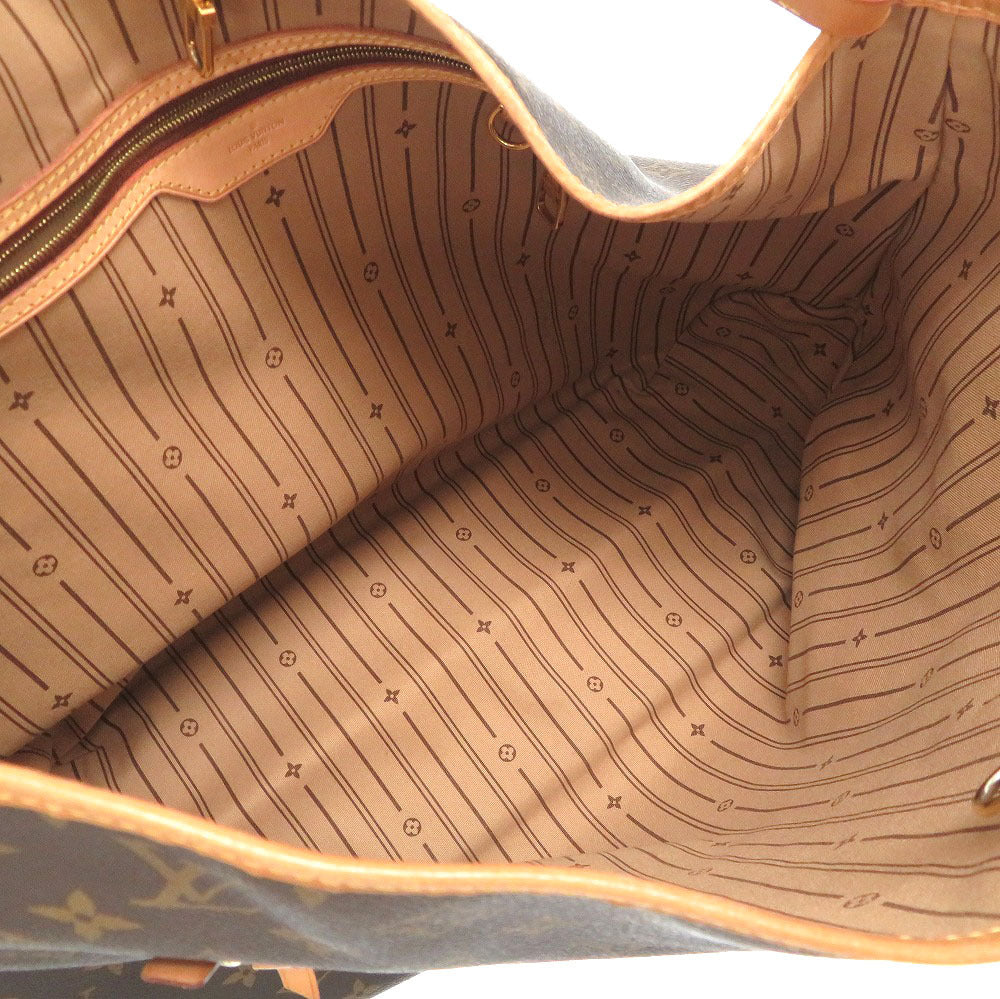 Louis Vuitton Monogram Delightful GM Tote Bag Brown