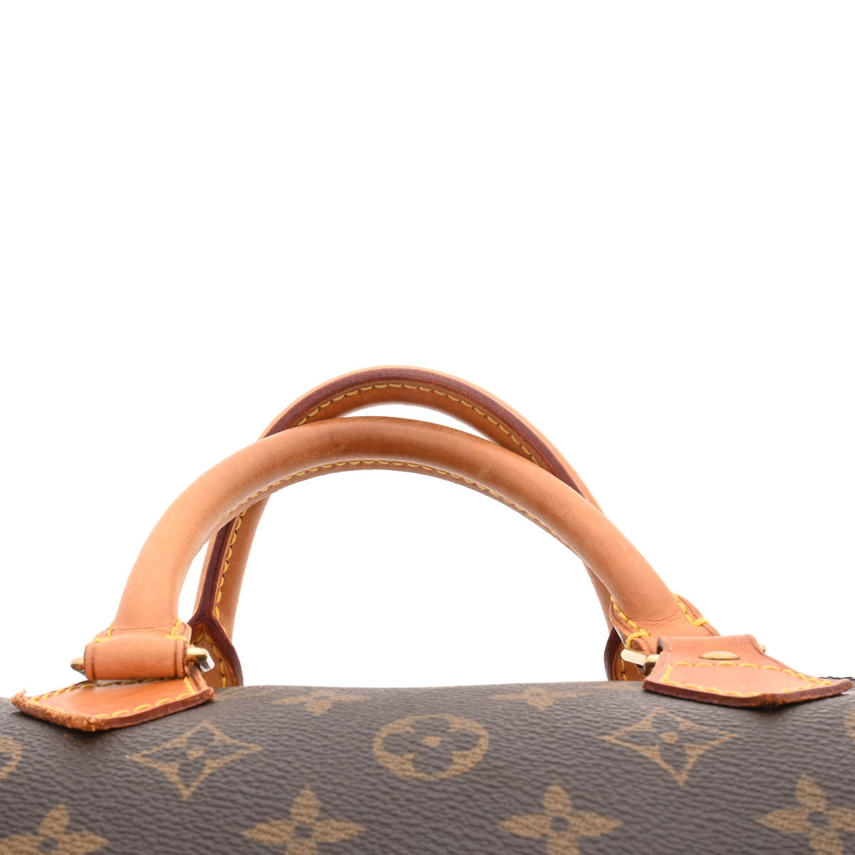 Louis Vuitton Monogram Speedy 35 Monogram Canvas Handbag Brown