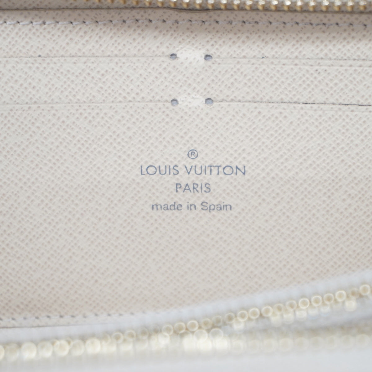 Louis Vuitton Long Wallet Damier Azur Portefeuille Clemence