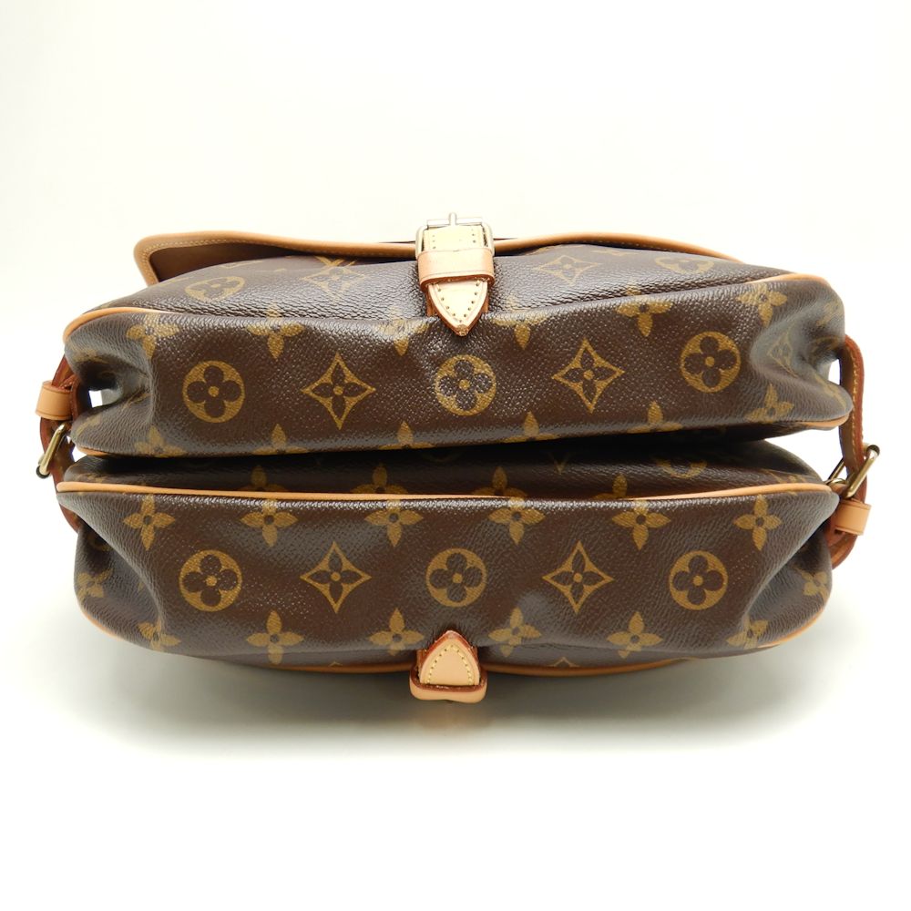 Louis Vuitton Monogram Saumur 30 Brown Diagonal Shoulder Bag