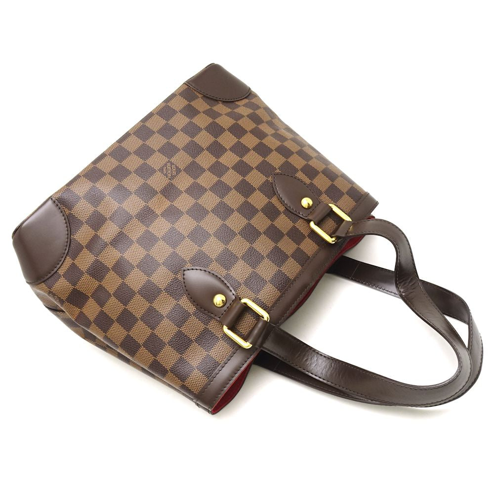 Louis Vuitton Damier Hampstead PM Ebene Tote Bag Brown