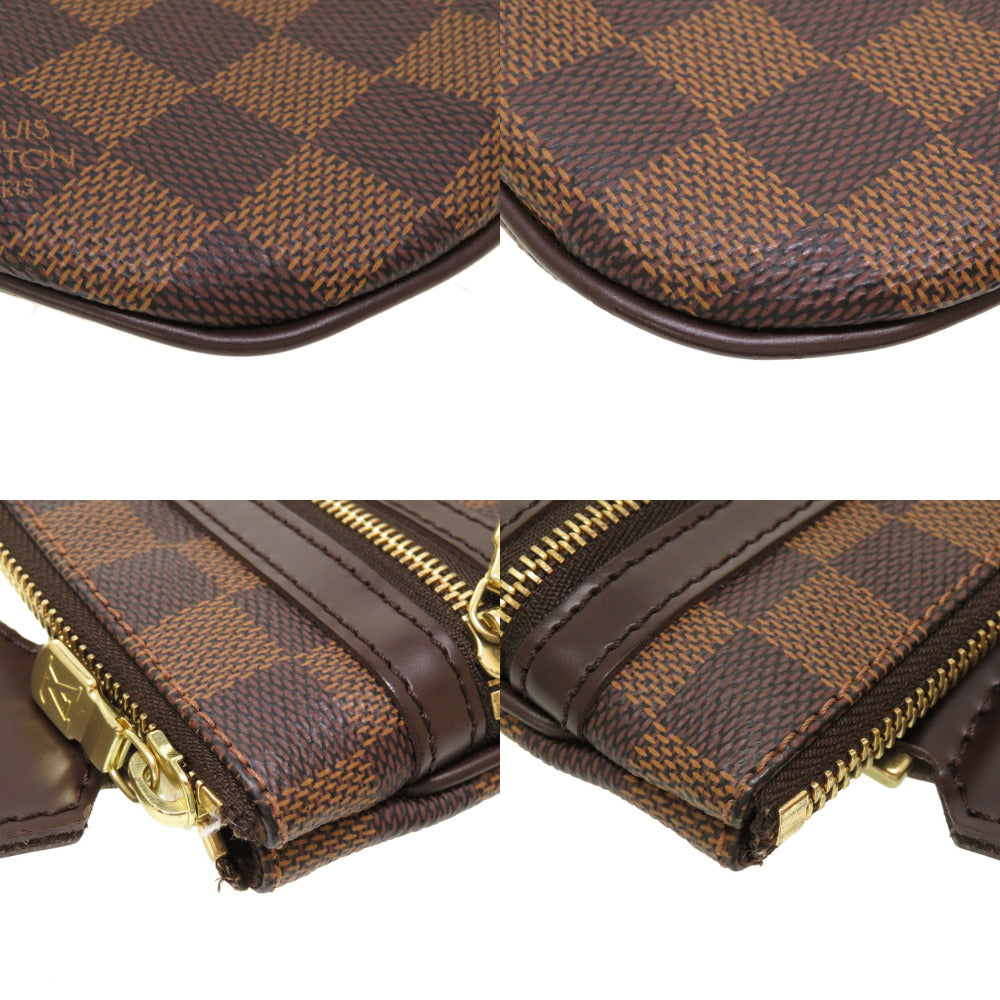 Louis Vuitton Damier Pochette Bossfort Shoulder Bag Brown