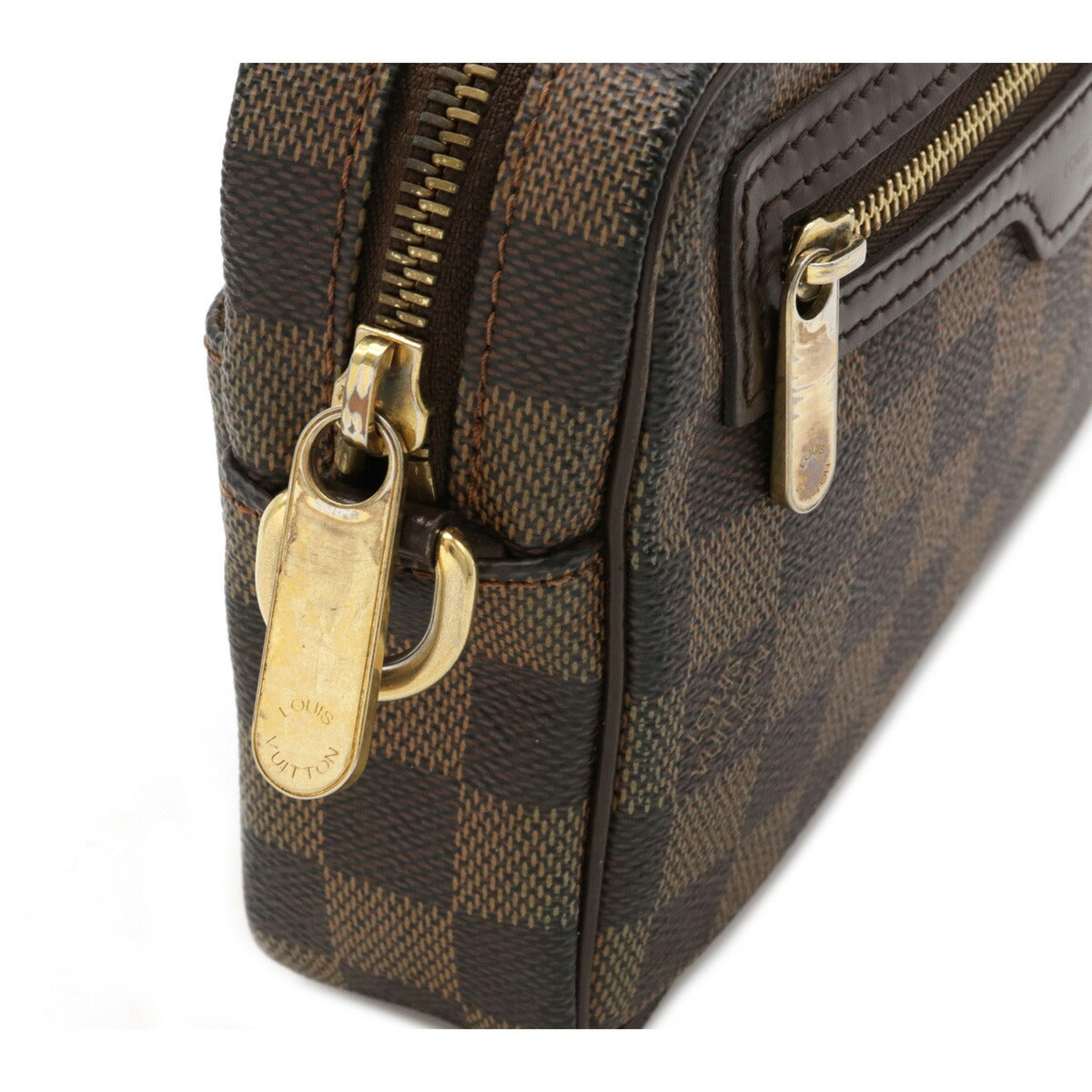 Louis Vuitton Damier Pochette Bie Macau Second Bag Clutch Bag