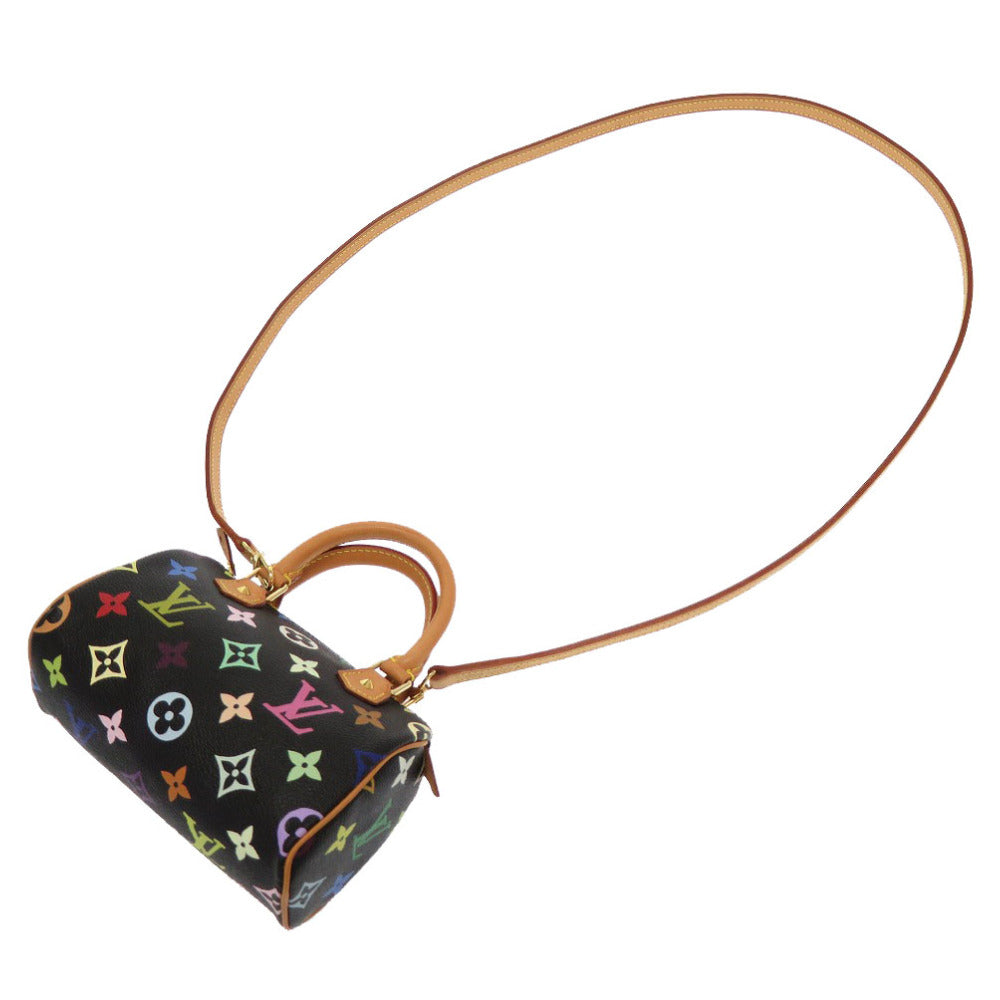 Louis Vuitton Monogram Multicolor Mini Speedy Noir Black