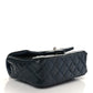 Chanel Patent Calfskin Quilted Mini Rectangular Flap Navy Blue