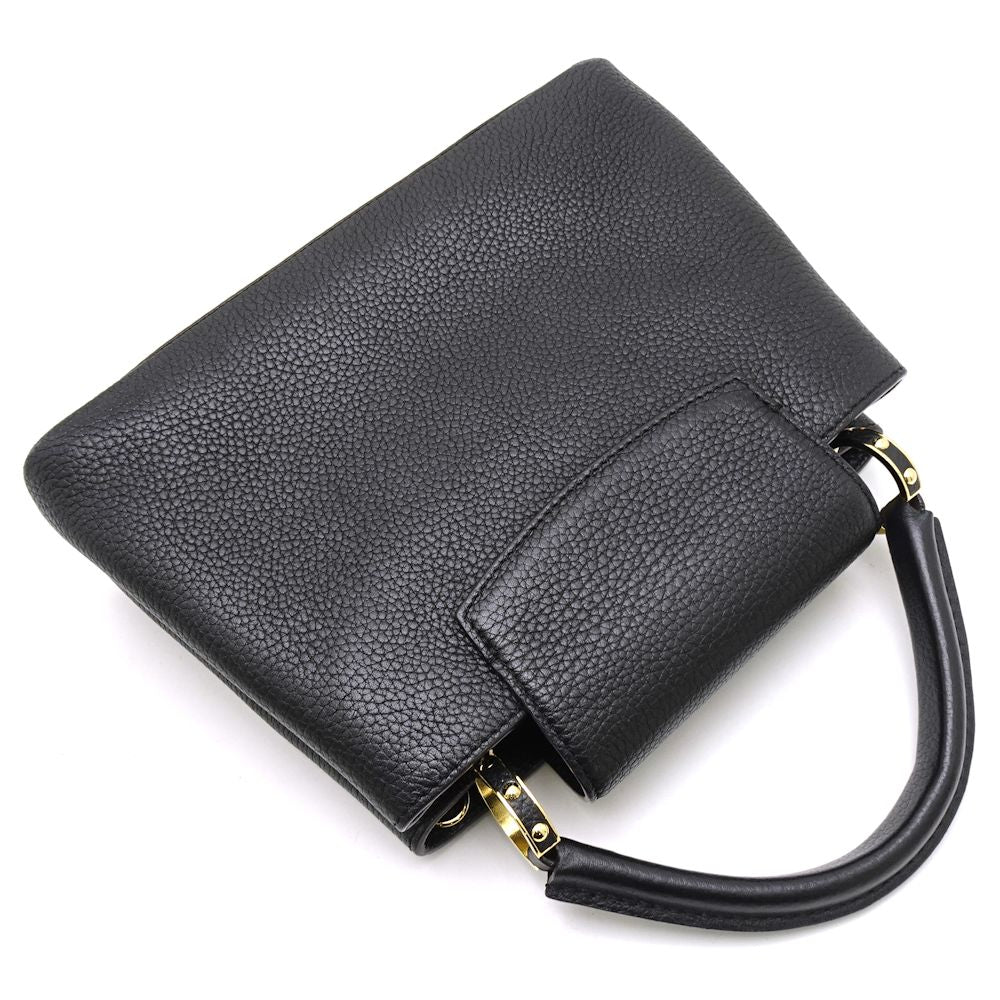 Louis Vuitton Capucines BB Taurillon Leather Noir Black