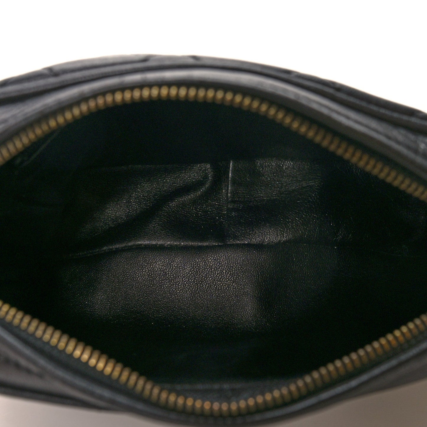 Chanel Lambskin Quilted Tassel Camera Case Black