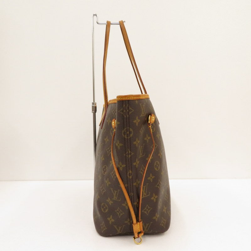 Louis Vuitton Monogram Neverfull MM Tote Bag Brown