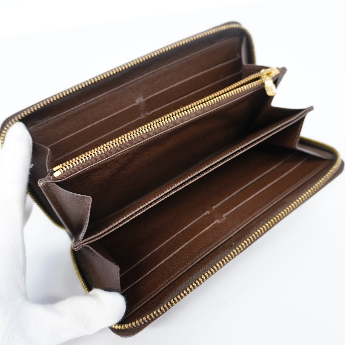 Louis Vuitton Long Wallet Damier Zippy Wallet