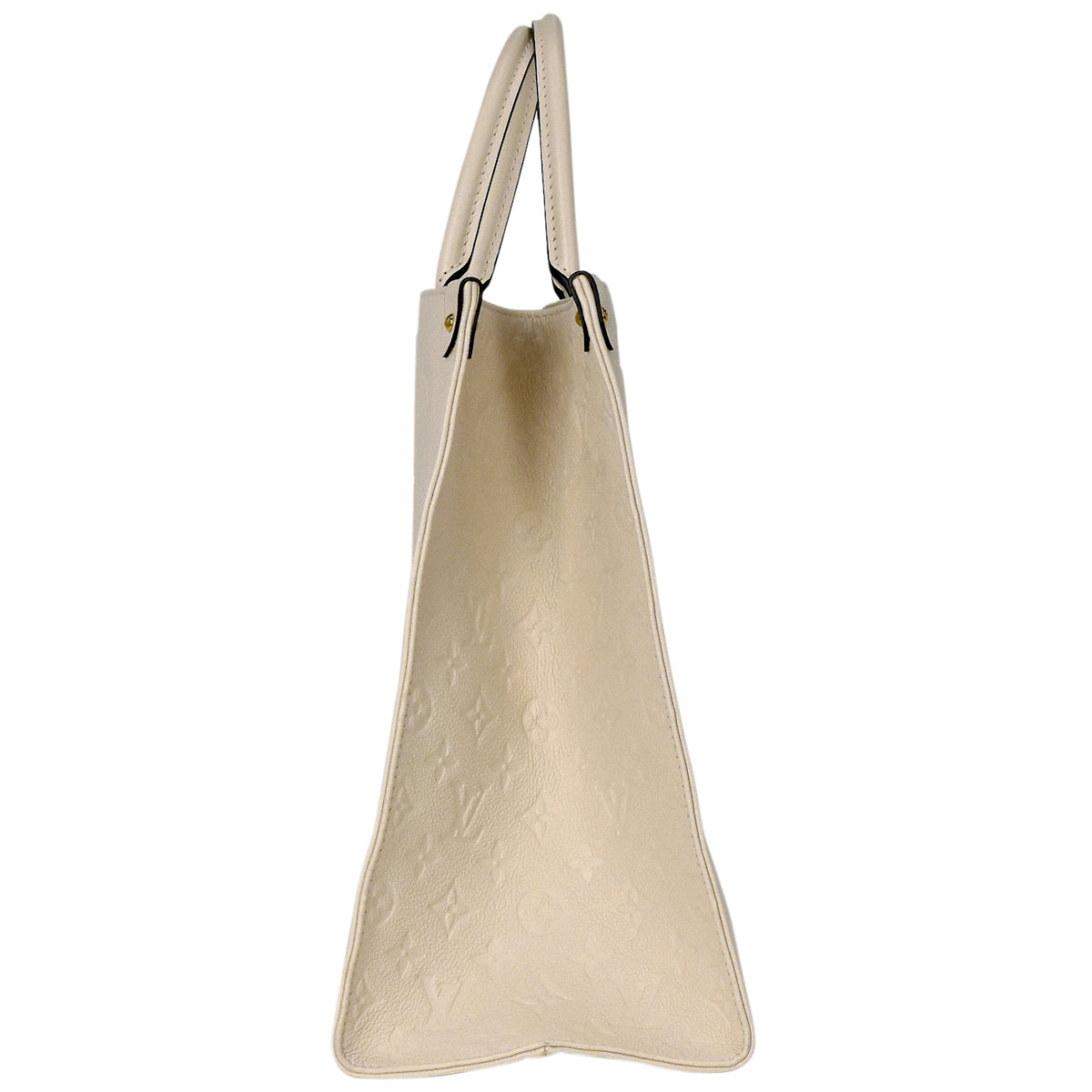 Louis Vuitton On The Go GM Shoulder Bag Monogram Creme
