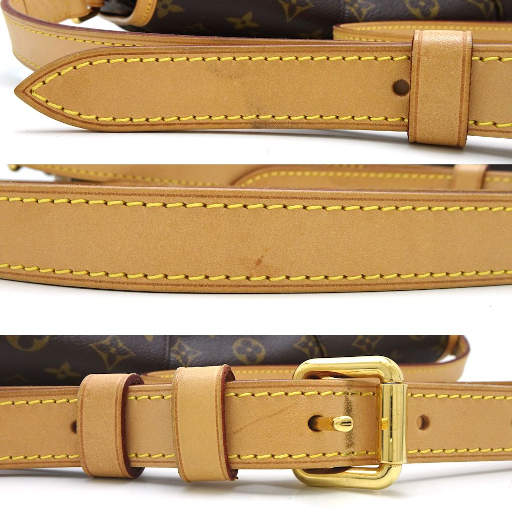 Louis Vuitton  Monogram Menilmontane Brown Shoulder