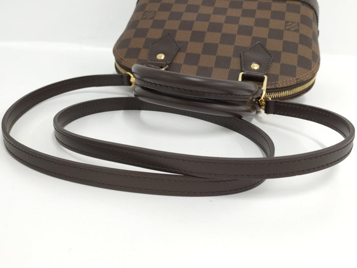 Louis Vuitton Alma BB 2 Way Shoulder Bag Damier Ebene