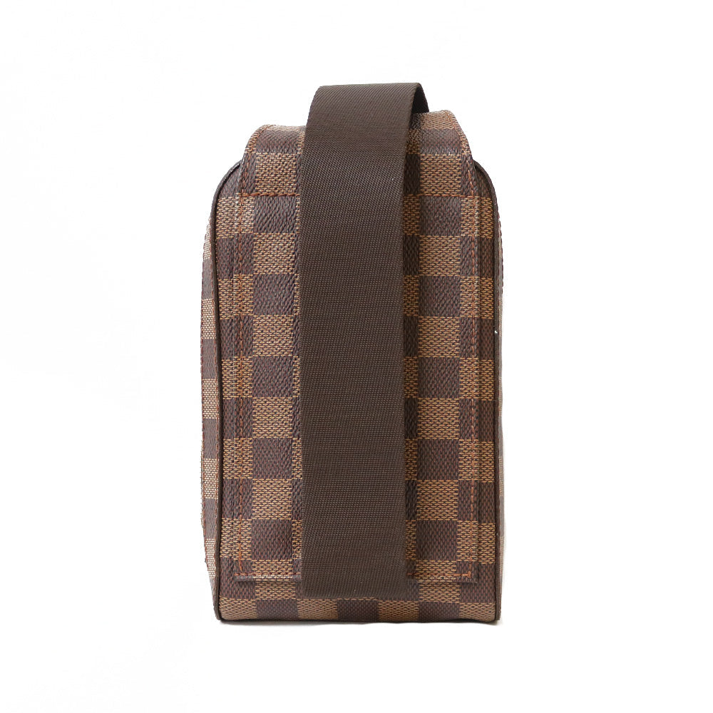 Louis Vuitton Jeronimos Damier Shoulder Bag Brown