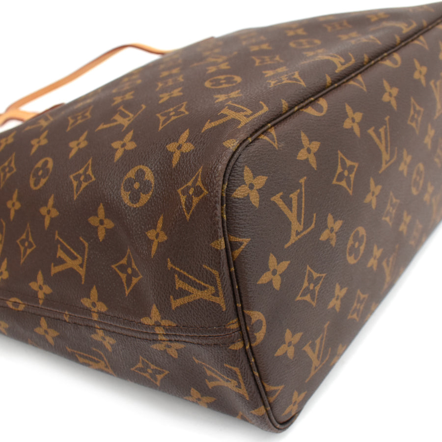 Louis Vuitton Neverfull MM Shoulder Bag Monogram Brown