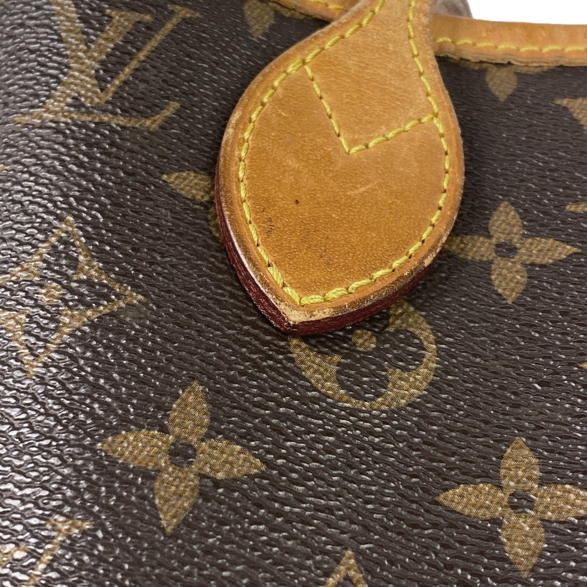 Louis Vuitton Neverfull MM Shoulder Bag Shopping Monogram Brown