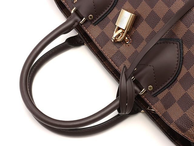 Louis Vuitton Normandy Handbag Damier Noir Black