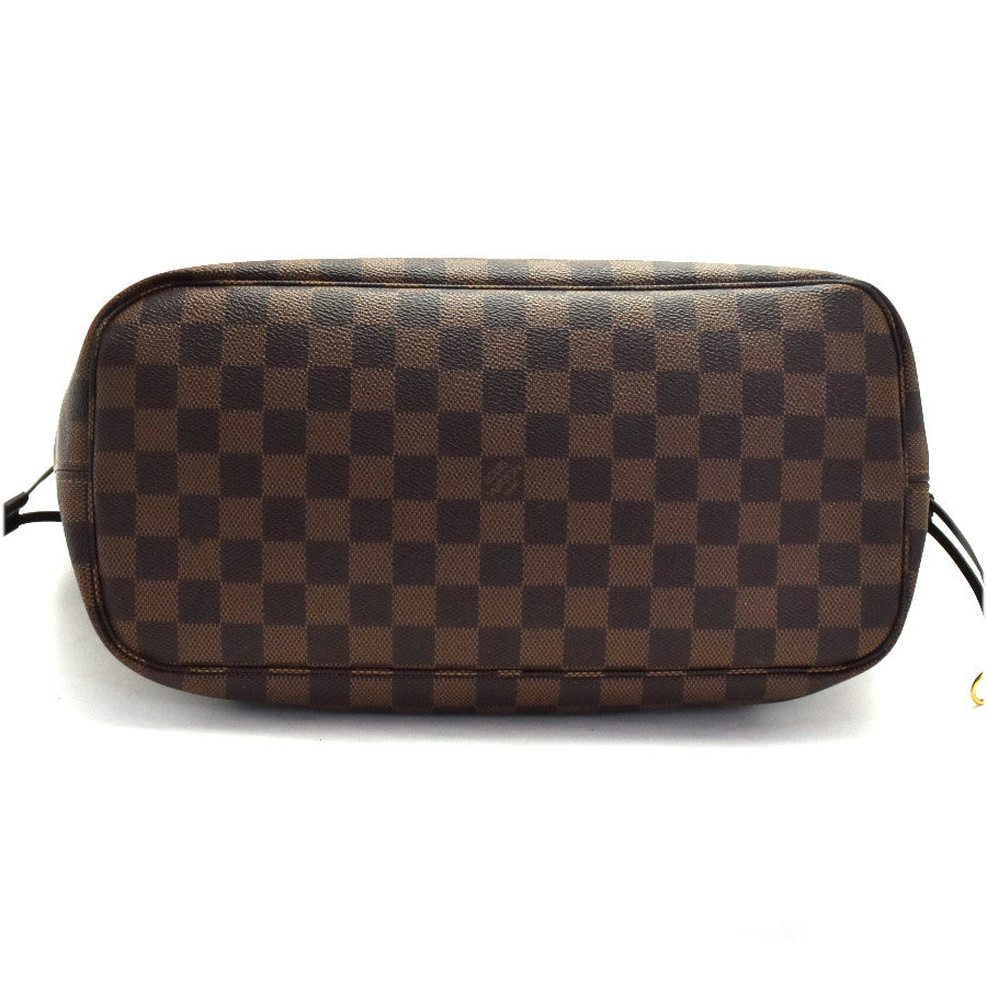 Louis Vuitton Tote Bag Neverfull MM Damier Ebene Brown