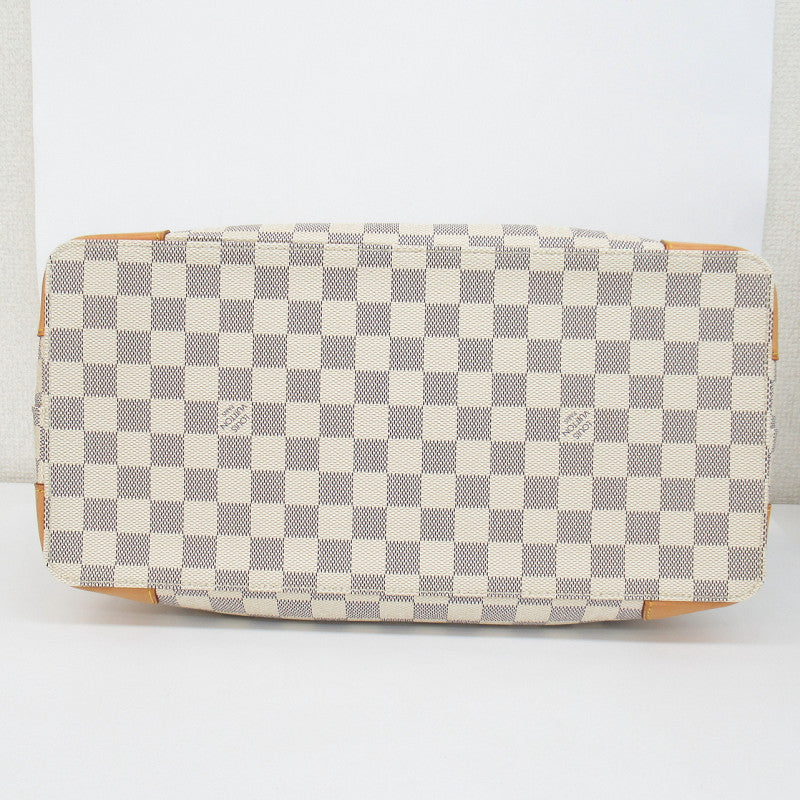 Louis Vuitton Hampstead MM Damier Azur Tote Bag Shoulder Bag