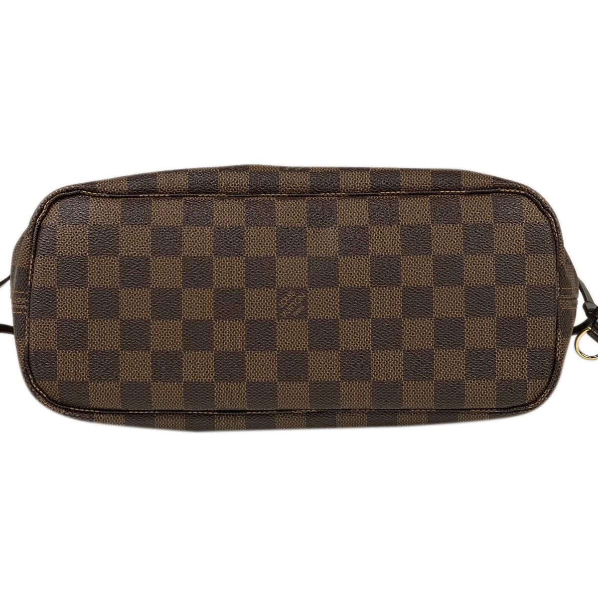 Louis Vuitton Neverfull PM Handbag Shopping Tote Bag Damier Brown