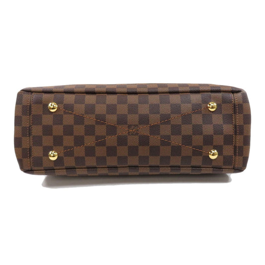 Louis Vuitton Limington Damier Ebene Tote Bag Damier Canvas