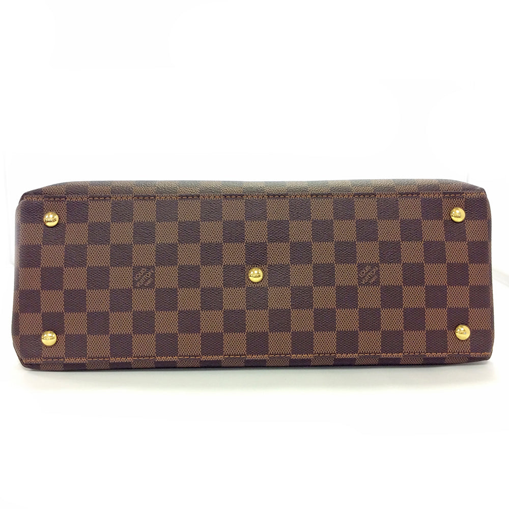 Louis Vuitton LV Riverside Damier Ebene Brown Black Shoulder Bag