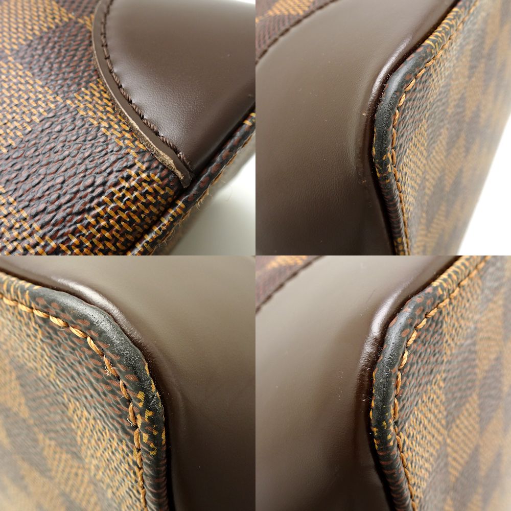 Louis Vuitton  Damier Hampstead PM Ebene Tote Bag Brown