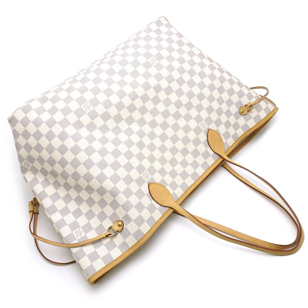 Louis Vuitton Damier Azur Neverfull GM Tote Bag
