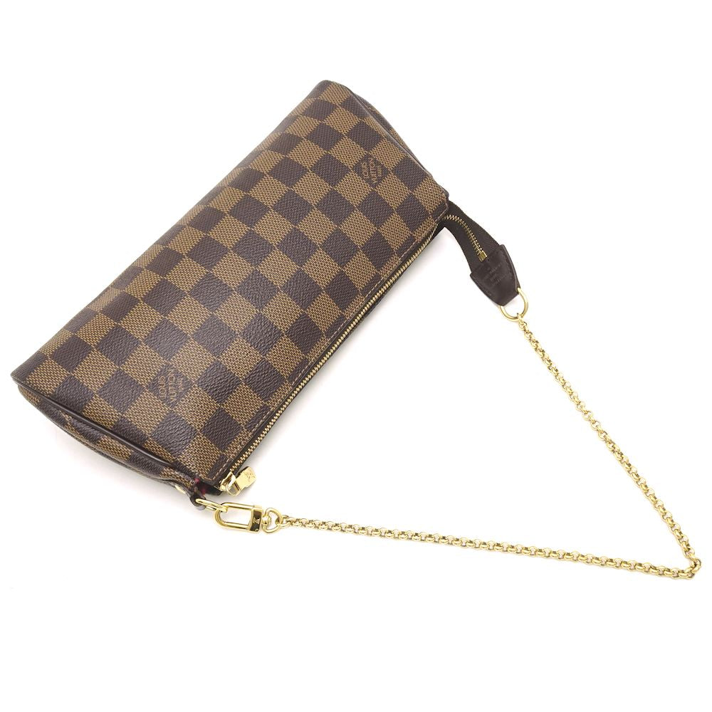 Louis Vuitton Damier Eva Ebene 2WAY Bag Brown