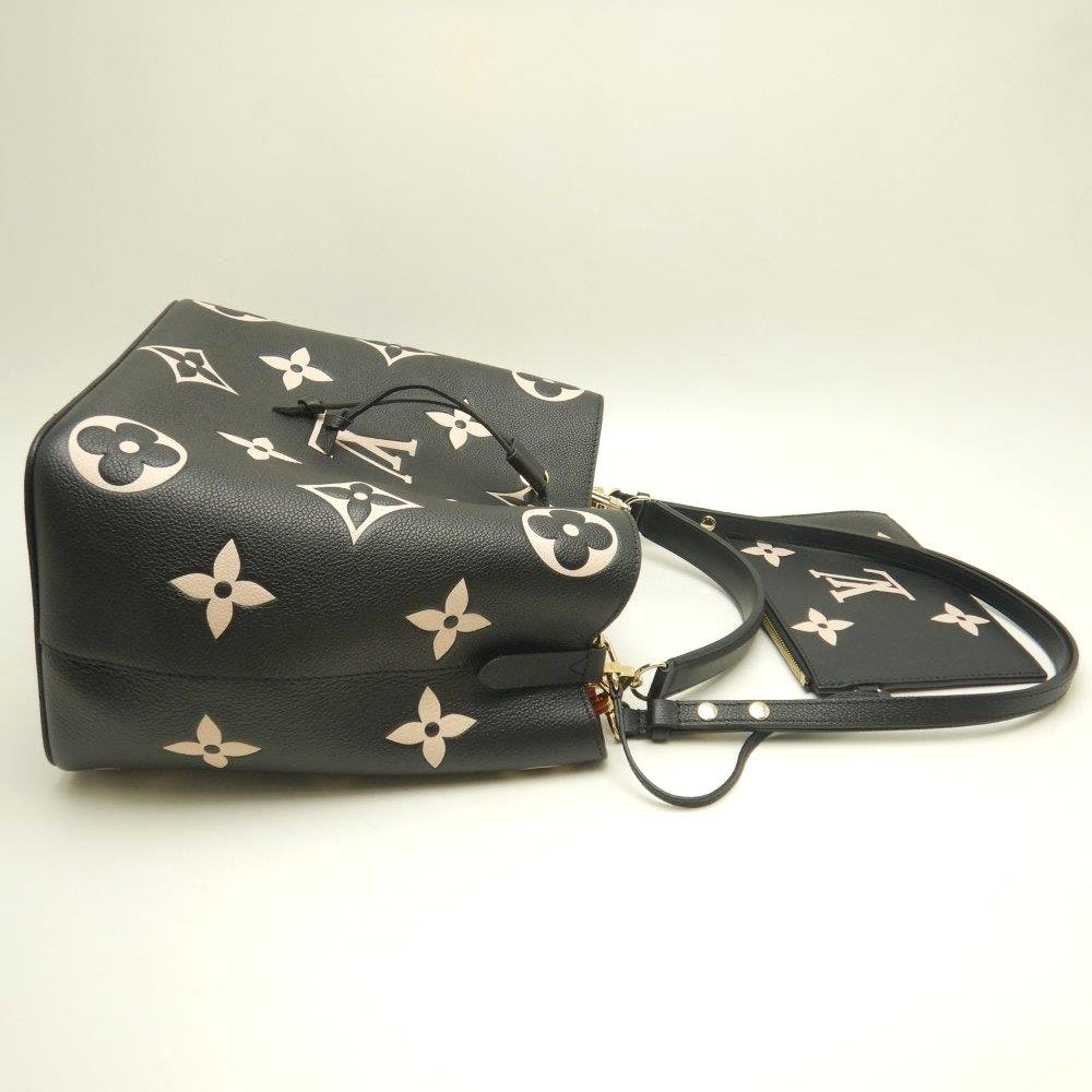 Louis Vuitton Emplant NeoNoe MM Black Beige 2WAY Bag
