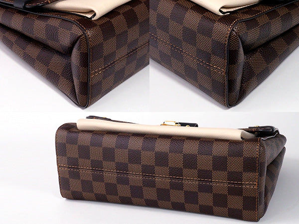 Louis Vuitton Damier Creme Vavin PM 2way Chain Shoulder Bag